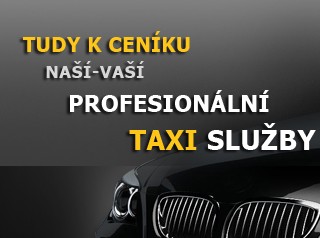 Tudy k ceníku naší-vaší profesionální taxi služby